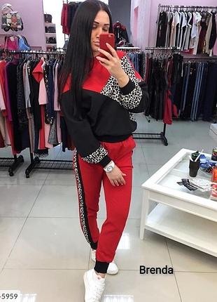 Прогулянковий костюм тканина двухнить туреччина з 42 по 52 розмір