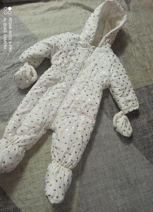 Белый комбинезон