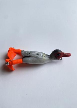 Воблер утка (duck) силиконовая 12г 8,5см