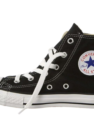 Кеди converse all stars black high (копія)1 фото