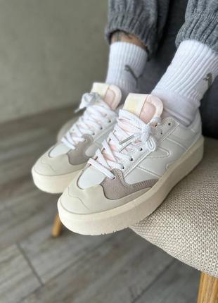 New balance ct302 white beige