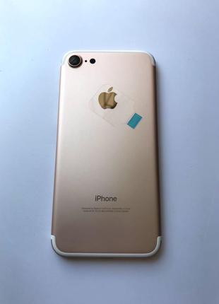 Корпус для apple iphone 7 gold оригінального якості