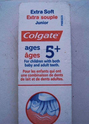 Дитяча зубна щітка colgate (колгейт)4 фото