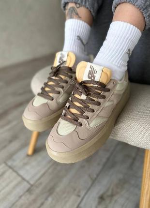 New balance ct302 dark beige bone2 фото
