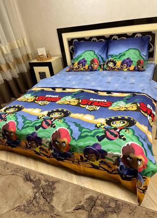 Постільна білизна «бравл стар»