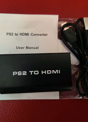 Компонентний конвертер перехідник ps2 to hdmi + audio