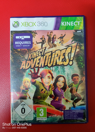 Гра диск xbox 360 - kinect adventures ліцензія
