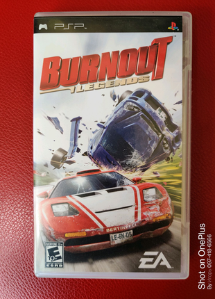 Ггра диск burnout legends sony psp umd