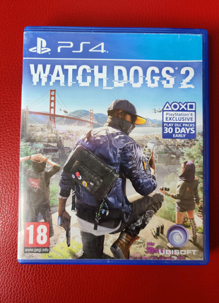 Гра диск watch dogs 2 для ps4 / ps5 eng