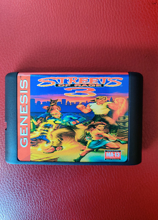 Картридж streets of rage 3 sega 16-bit сега