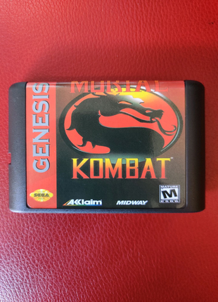 Картридж mortal kombat sega 16-bit сега