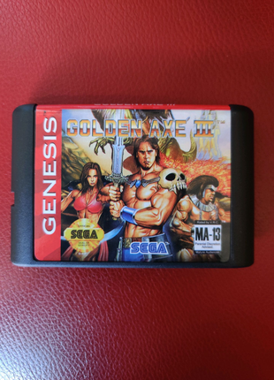Картридж golden axe 3 sega 16-bit сега