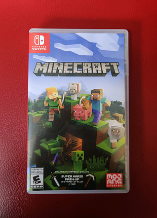 Гра minecraft картридж для nintendo switch