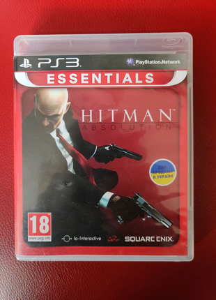 Гра диск hitman absolution для ps3