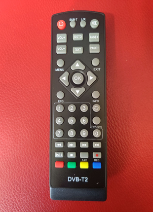 Пульт для т2 тюнера locus t2