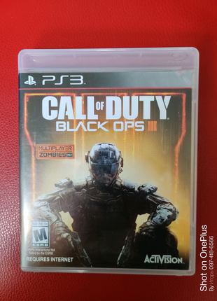 Гра диск call of duty black ops 3 ps3