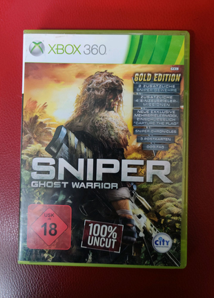 Игра диск sniper : ghost warrior для xbox 360 / xbox one pal