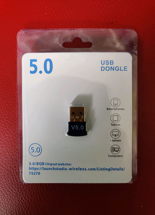 Адаптер bluetooth v5.0 міні