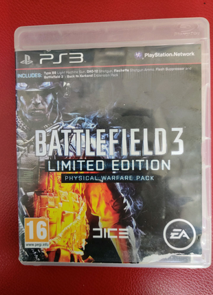 Гра диск battlefield 3 limited edition для ps3