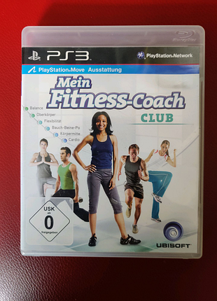 Гра диск mein fitness coach club для ps3 ps move
