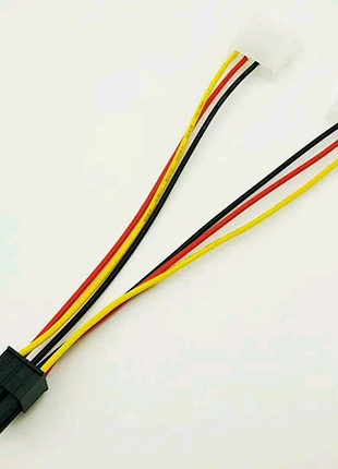 Кабель живлення відеокарти 2 molex - 6-pin
