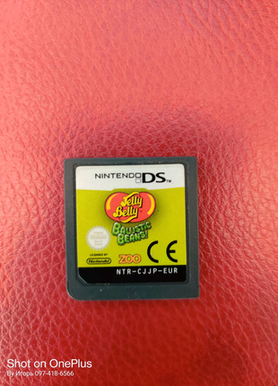Гра картридж jelly belly: ballistic beans (nintendo ds)