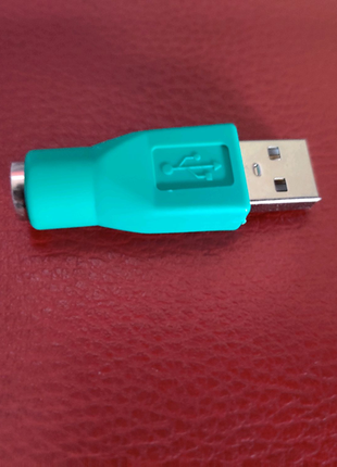 Адаптер перехідник ps/2 мама - > usb a тато.