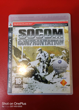 Гра диск socom confrontation / ps3