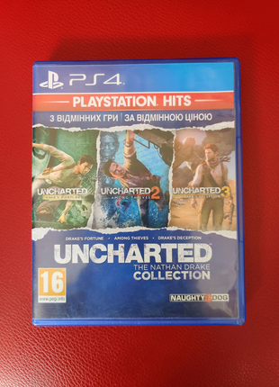 Гра диск uncharted the nathan drake collection для ps4 / ps5