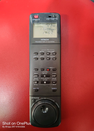 Пульт hitachi transmitter vt-rm787em  *original*