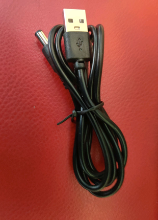 Кабель живлення usb 5.5 мм x 2.1 мм dc 5v