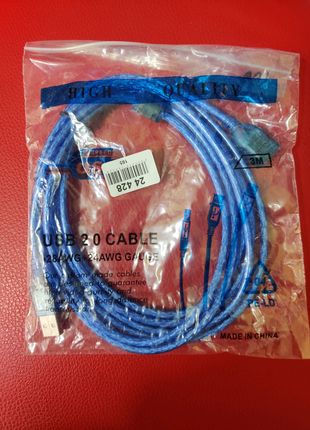 Подовжувач usb мама - тато 2.0 3м