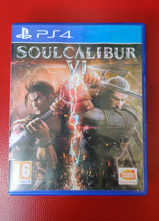 Гра диск soulcalibur vi для ps4 / ps5