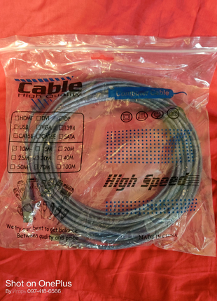 Кабель am-bm 10 метрів для принтера 10м