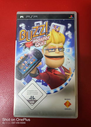 Гра sony psp umd диск buzz ! : master quiz