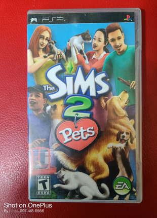 Гра sony psp umd диск the sims 2 pets