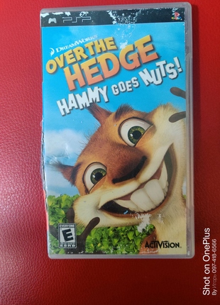 Гра sony psp umd диск over the hedge