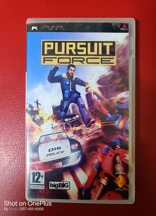 Гра sony psp umd диск pursuit force