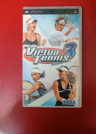 Гра sony psp umd диск virtua tennis 3