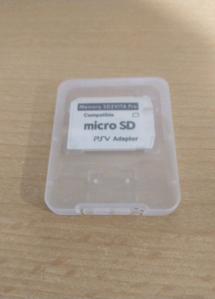 Перехідник на карту пам'яті micro sd sd2vita для ps vita