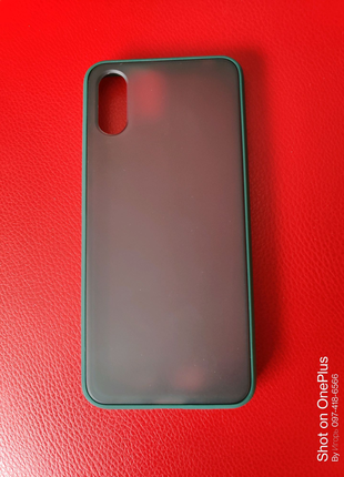 Накладка чохол goospery xiaomi redmi 9a темно-зелений