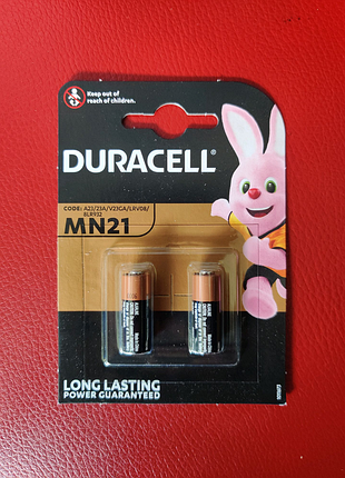 Батарейка duracell mn21 a23 12v (2шт)