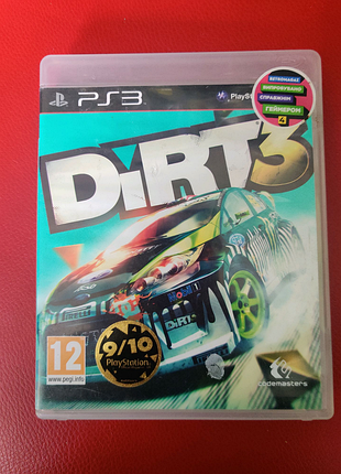 Гра диск dirt 3 для Little big planet playstation 3 ps3