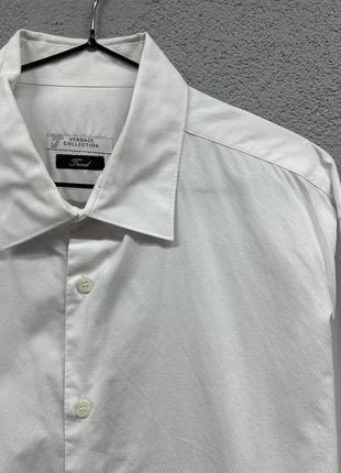 Рубашка рубашка versace 43 l-xl мужская