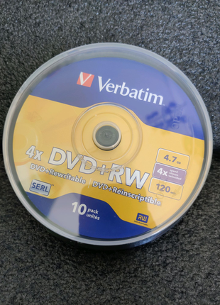 Диск verbatim dvd+rw 4,7 gb 4x