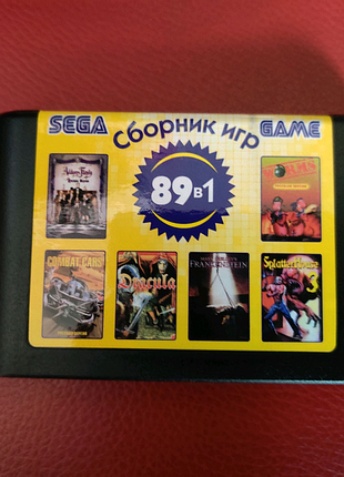 Картридж sega 89in1 частина 1