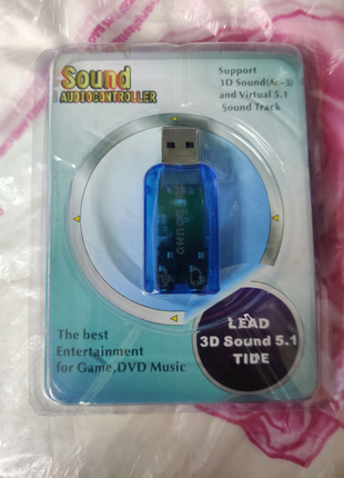 Usb звуковая карта 5.1 sound card