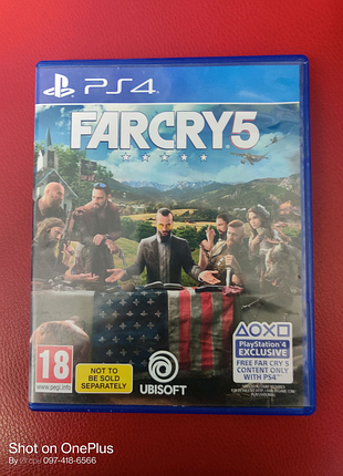 Гра диск farcry 5 для ps4 / ps5