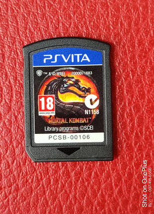 Гра картридж mortal kombat sony ps vita psvita game cartridge