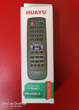 Універсальний пульт sharp rm-026g